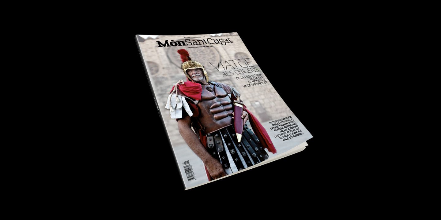 Portada de la primera edició de la revista Món Sant Cugat